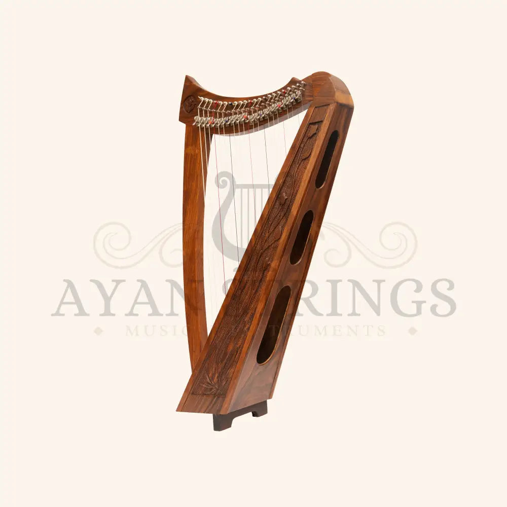22 String Trinity Crested Harp Celtic Lap Harp - Stringed Instruments