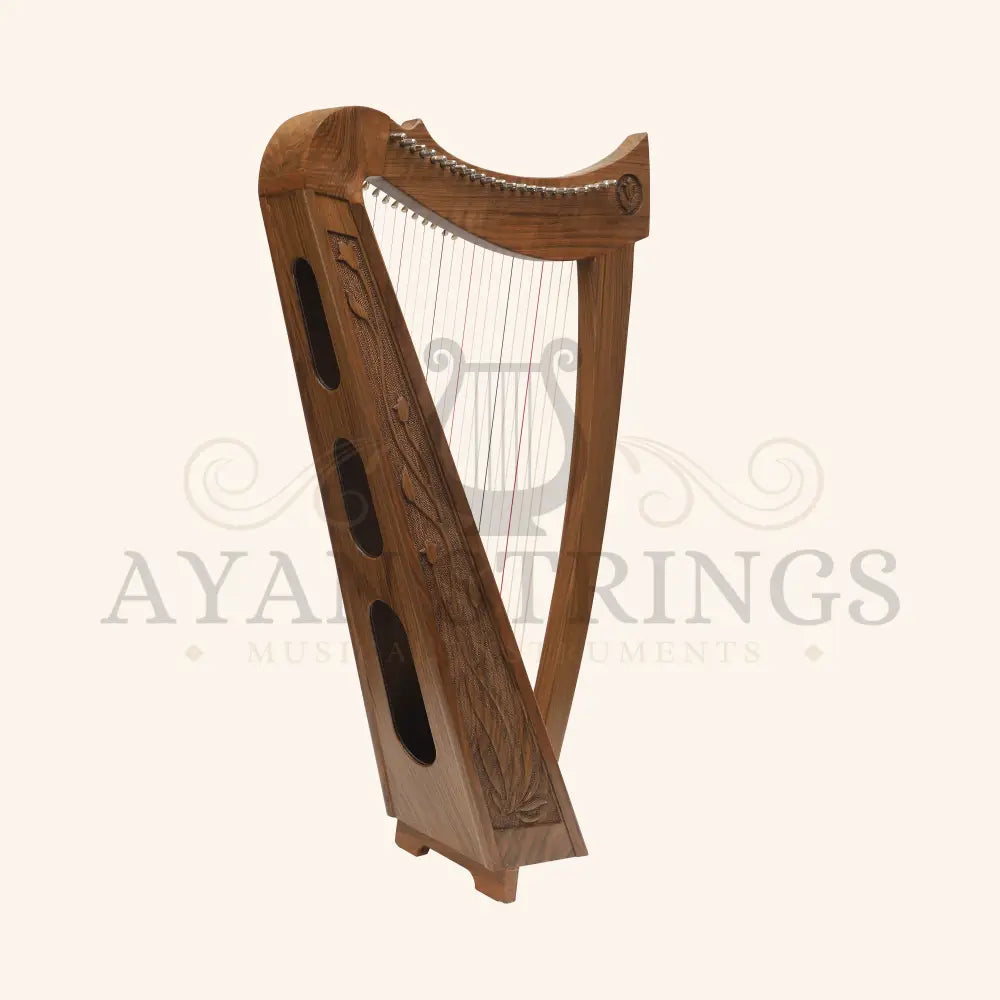 22 String Trinity Crested Harp Celtic Lap Harp - Stringed Instruments