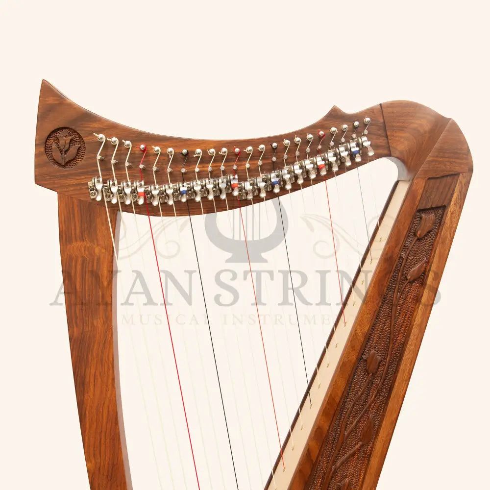 22 String Trinity Crested Harp Celtic Lap Harp - Stringed Instruments