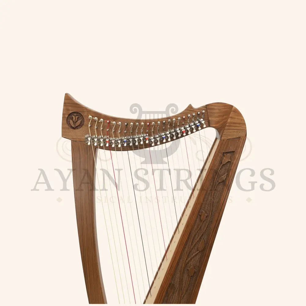 22 String Trinity Crested Harp Celtic Lap Harp - Stringed Instruments