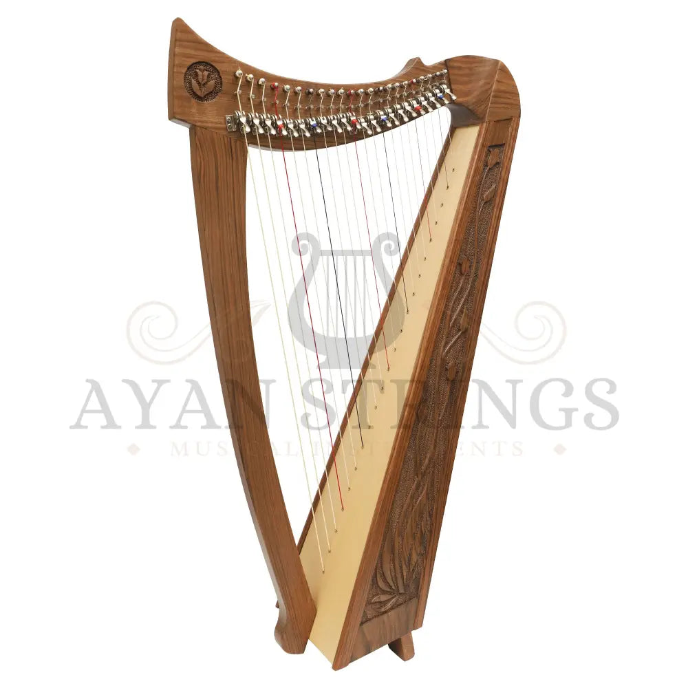 22 String Trinity Crested Harp Celtic Lap Harp - Stringed Instruments