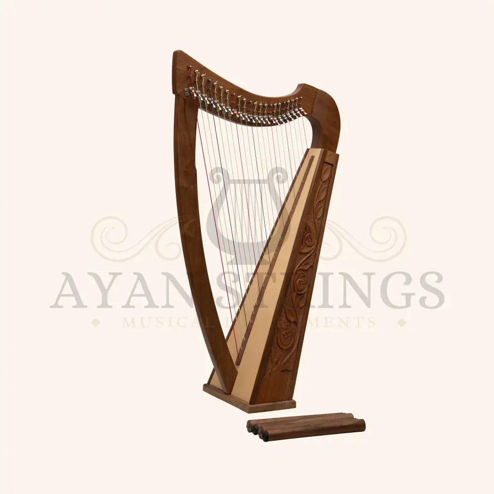 22 String Trinity Harp - Rosewood - Stringed Instruments