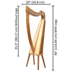 22 String Trinity Harp