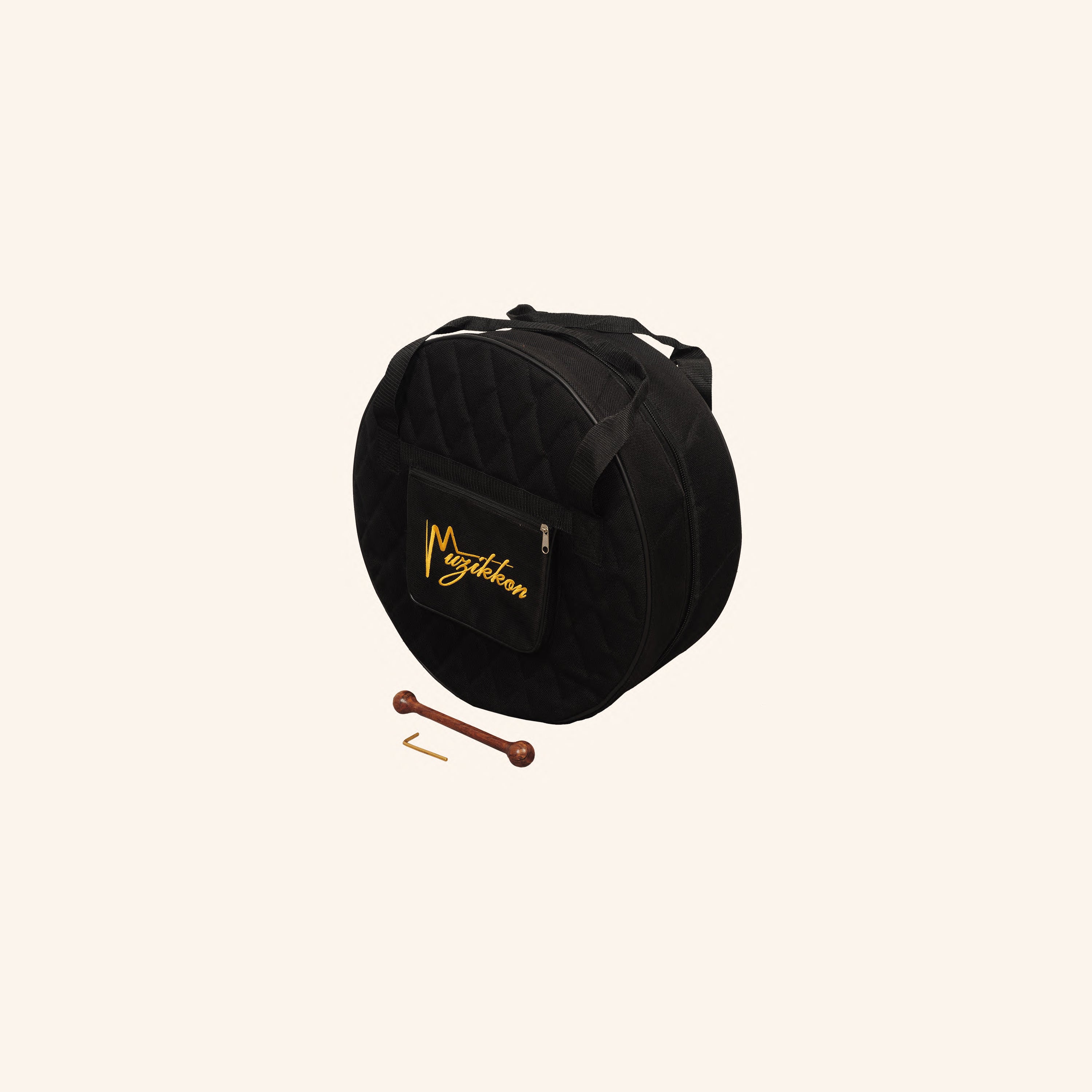 Muzikkon 14"X4" (35.6 cm x 10.2 cm) Heartland Tunable Irish Bodhran Drum