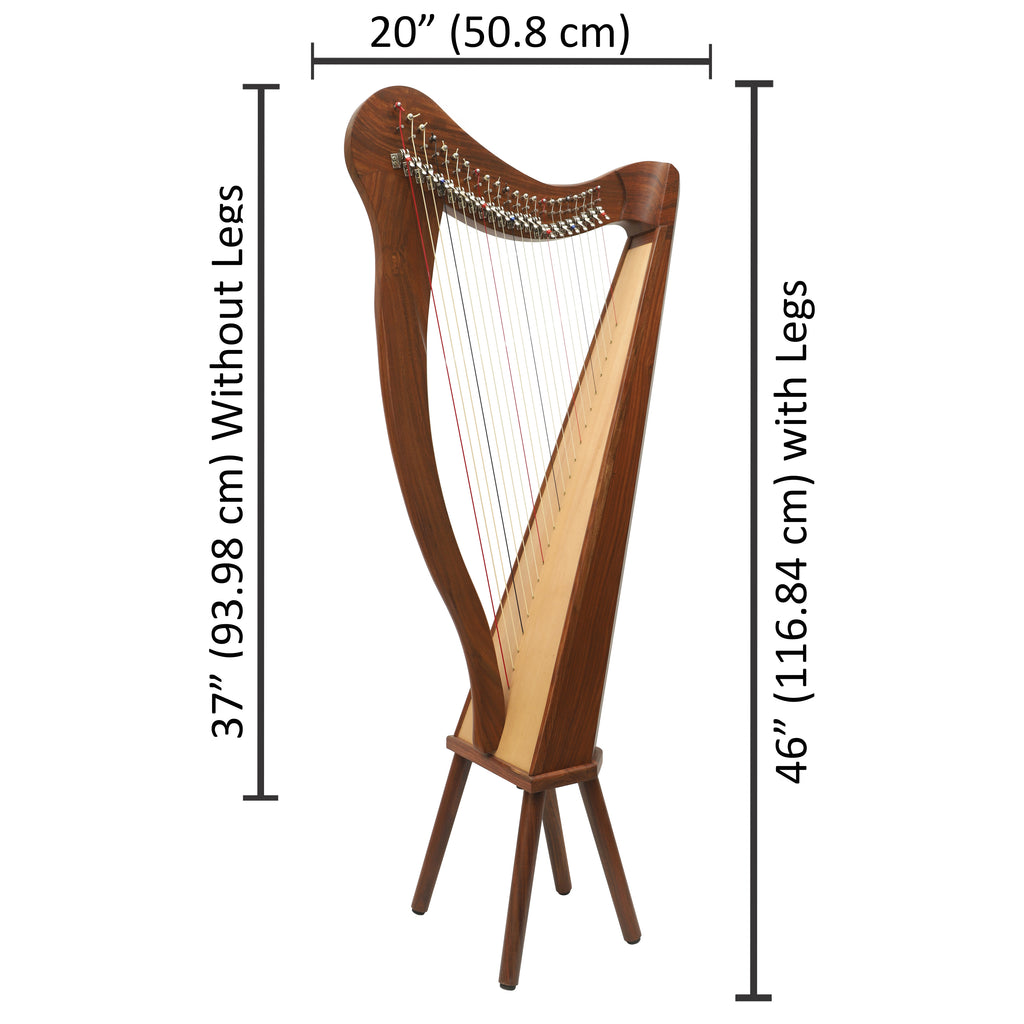 22 String Ard Ri Harp, Celtic Harp