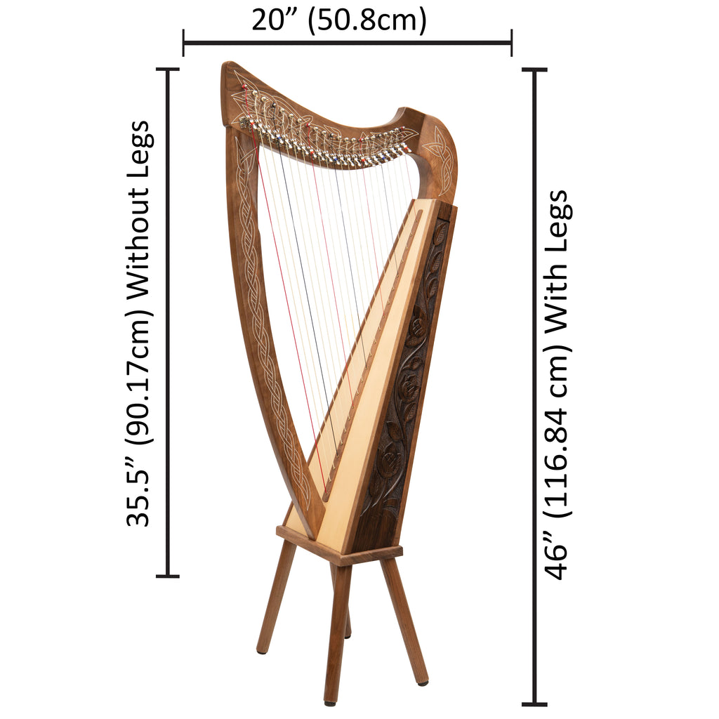 22 String Boru Harp