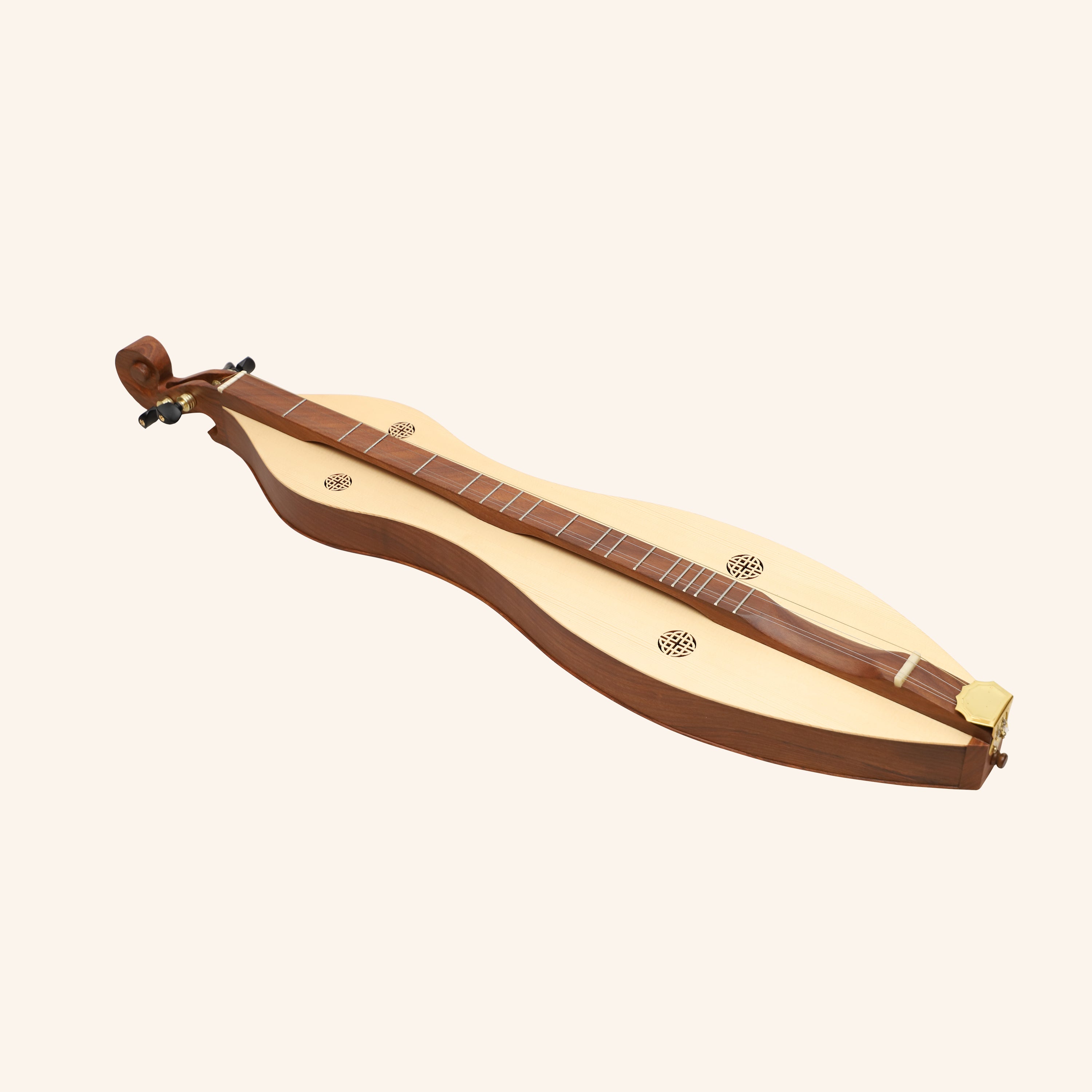 Mountain Dulcimer 4 String Cutaway Dulcimer F-Hole Rosewood