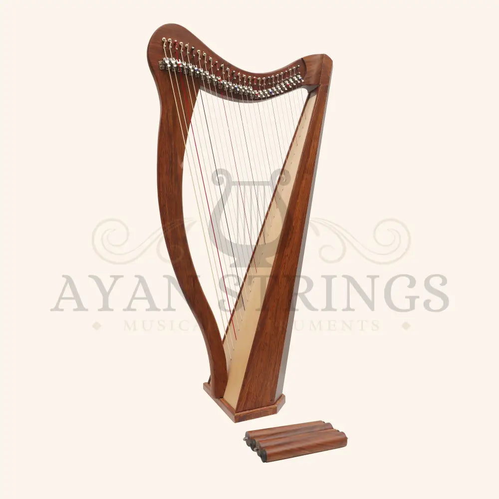 27 String Ard Ri Harp - Rosewood - Stringed Instruments