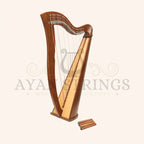 27 String McHugh Harp Round Back - Rosewood - Stringed Instruments