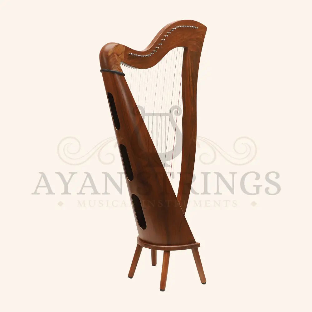 27 String McHugh Harp Round Back - Stringed Instruments