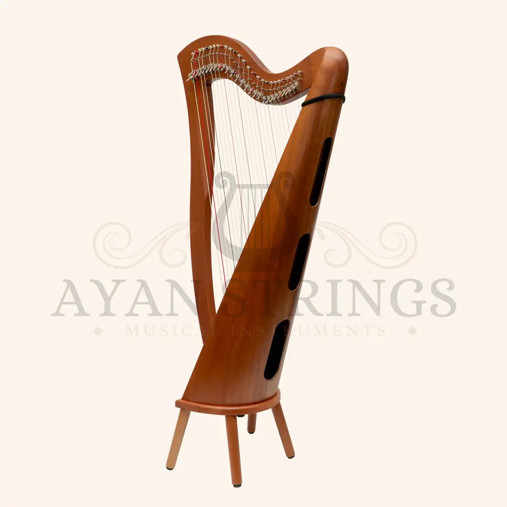 27 String McHugh Harp Round Back - Stringed Instruments