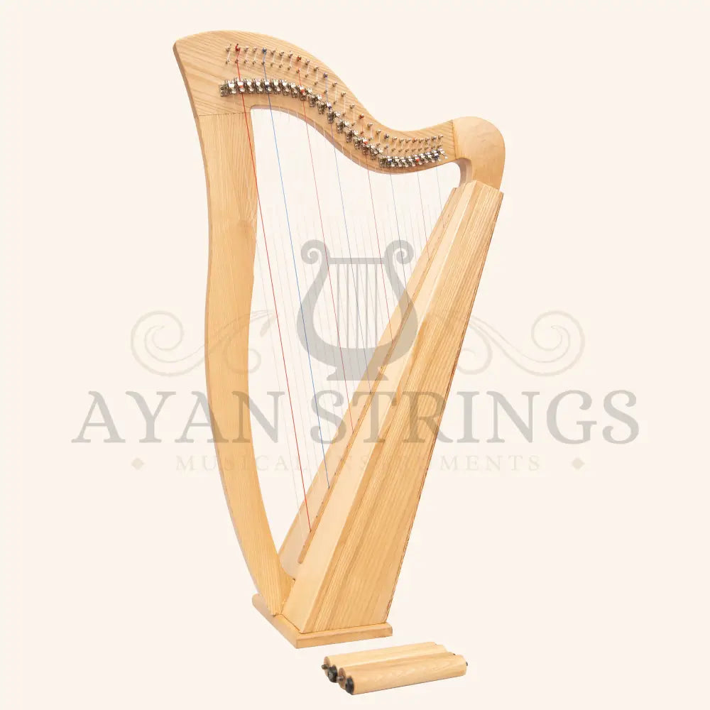 27 String Mchugh Harp Square Back - Ashwood - Stringed Instruments