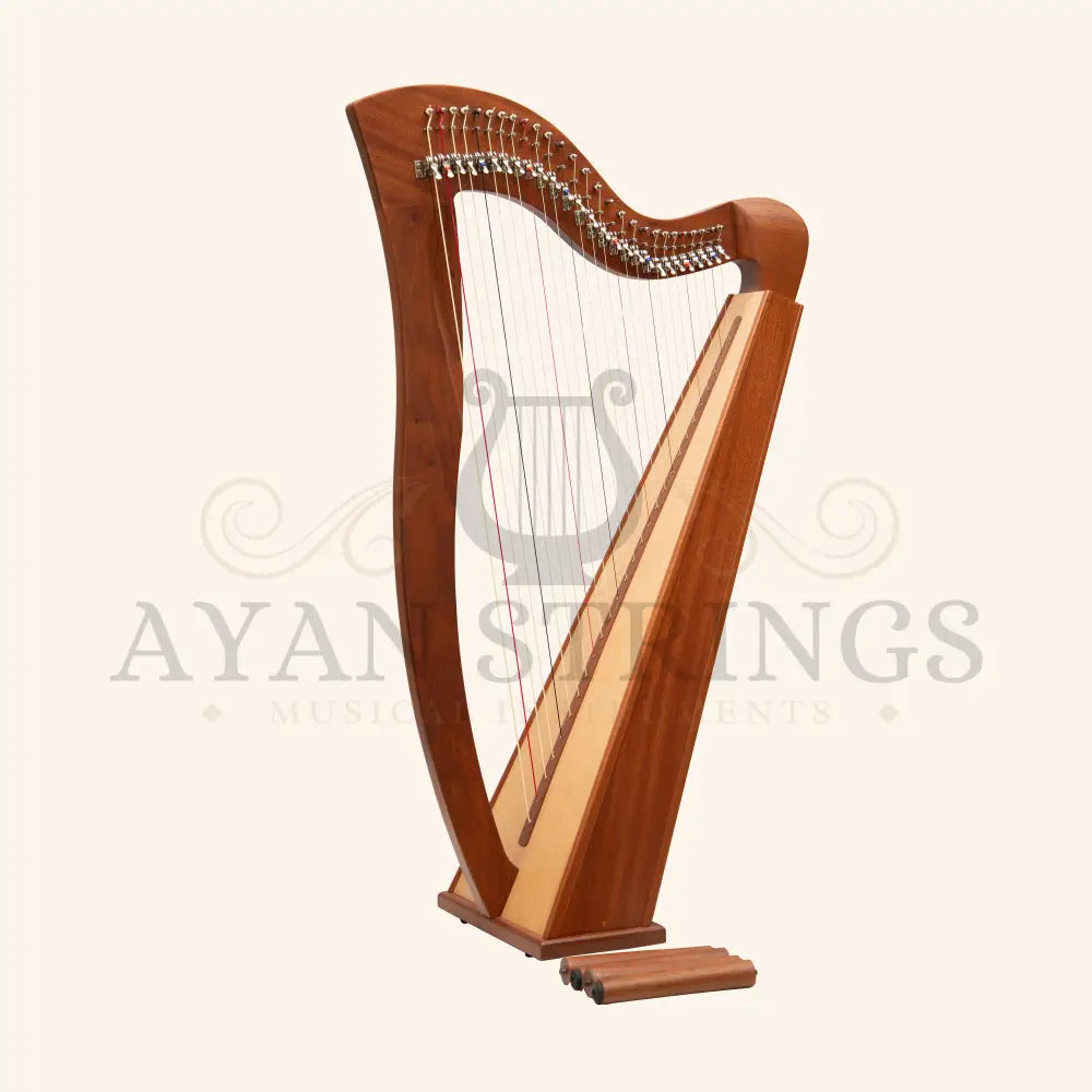 27 String Mchugh Harp Square Back - Mahogany - Stringed Instruments