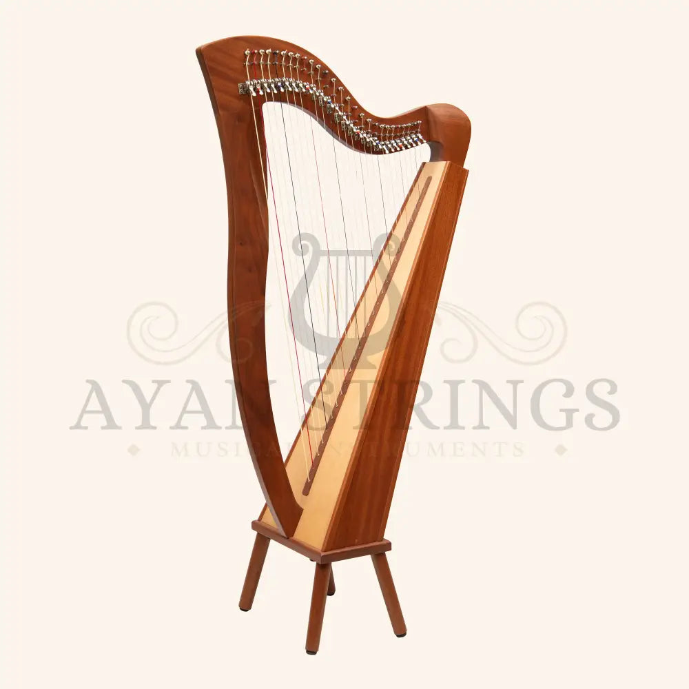 27 String Mchugh Harp Square Back - Stringed Instruments