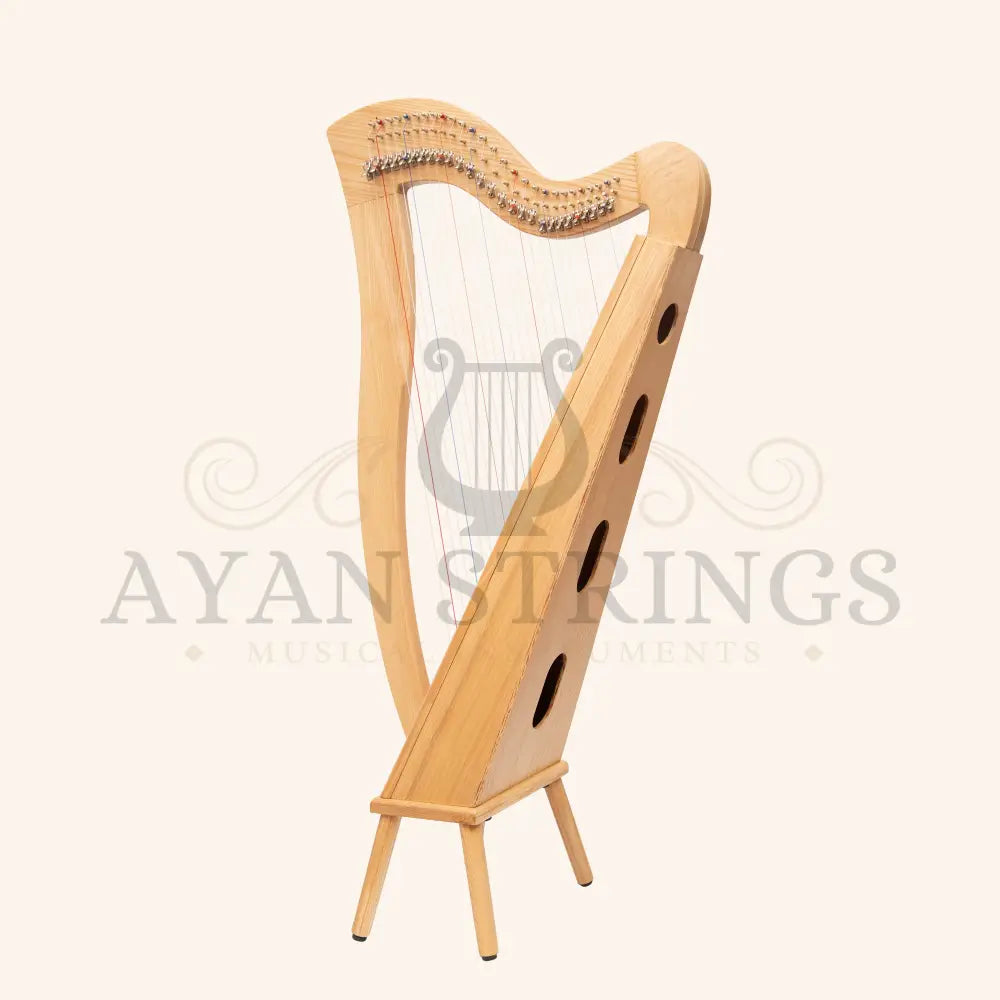 27 String Mchugh Harp Square Back - Stringed Instruments