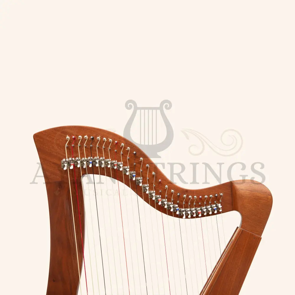 27 String Mchugh Harp Square Back - Stringed Instruments