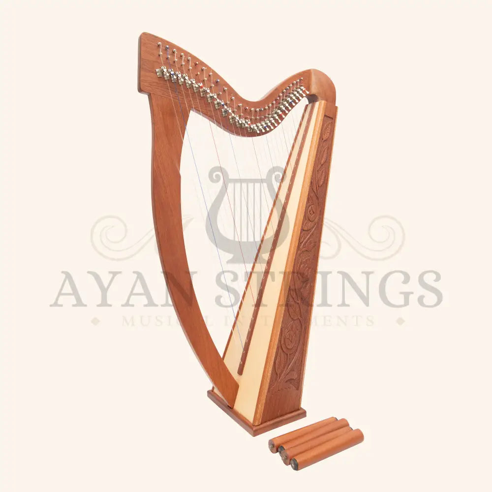 27 String Trinity Celtic Harp - Mahogany - Stringed Instruments