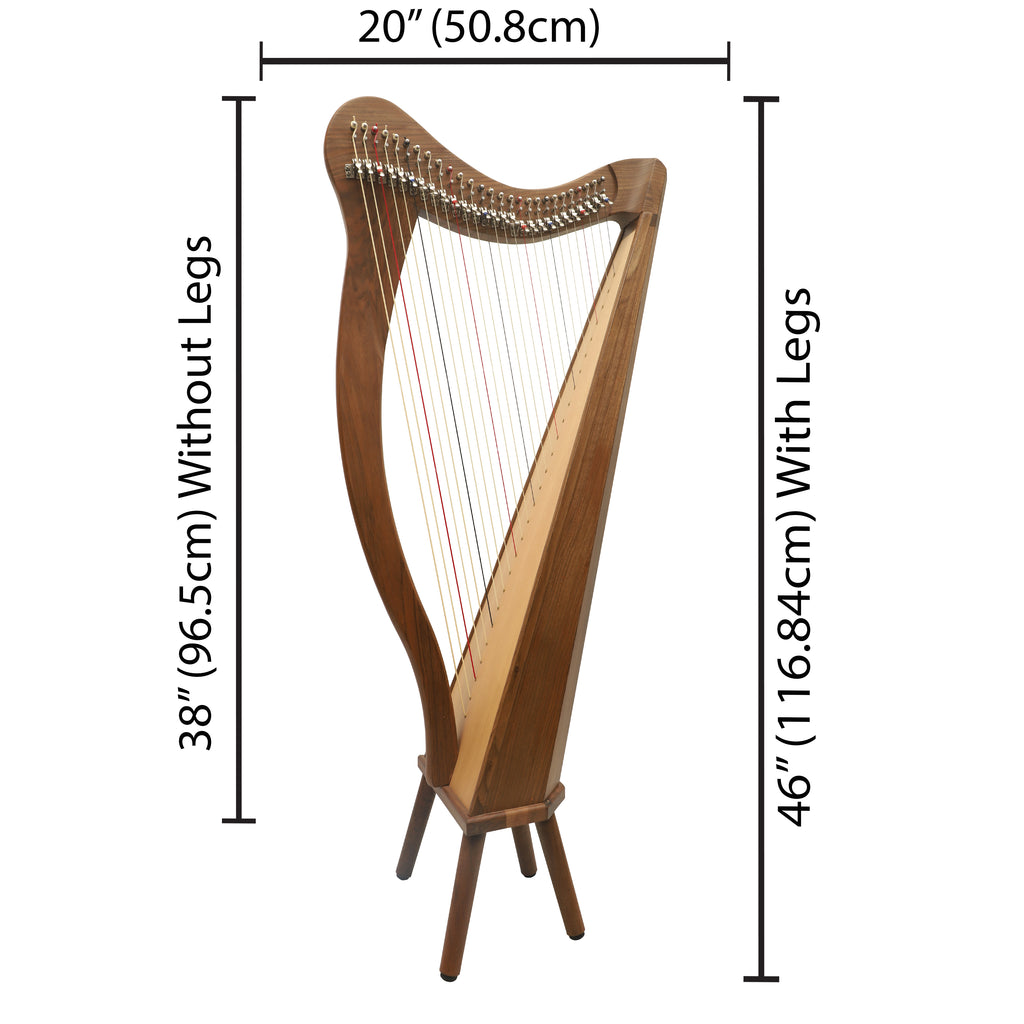 27 String Ard Ri Harp
