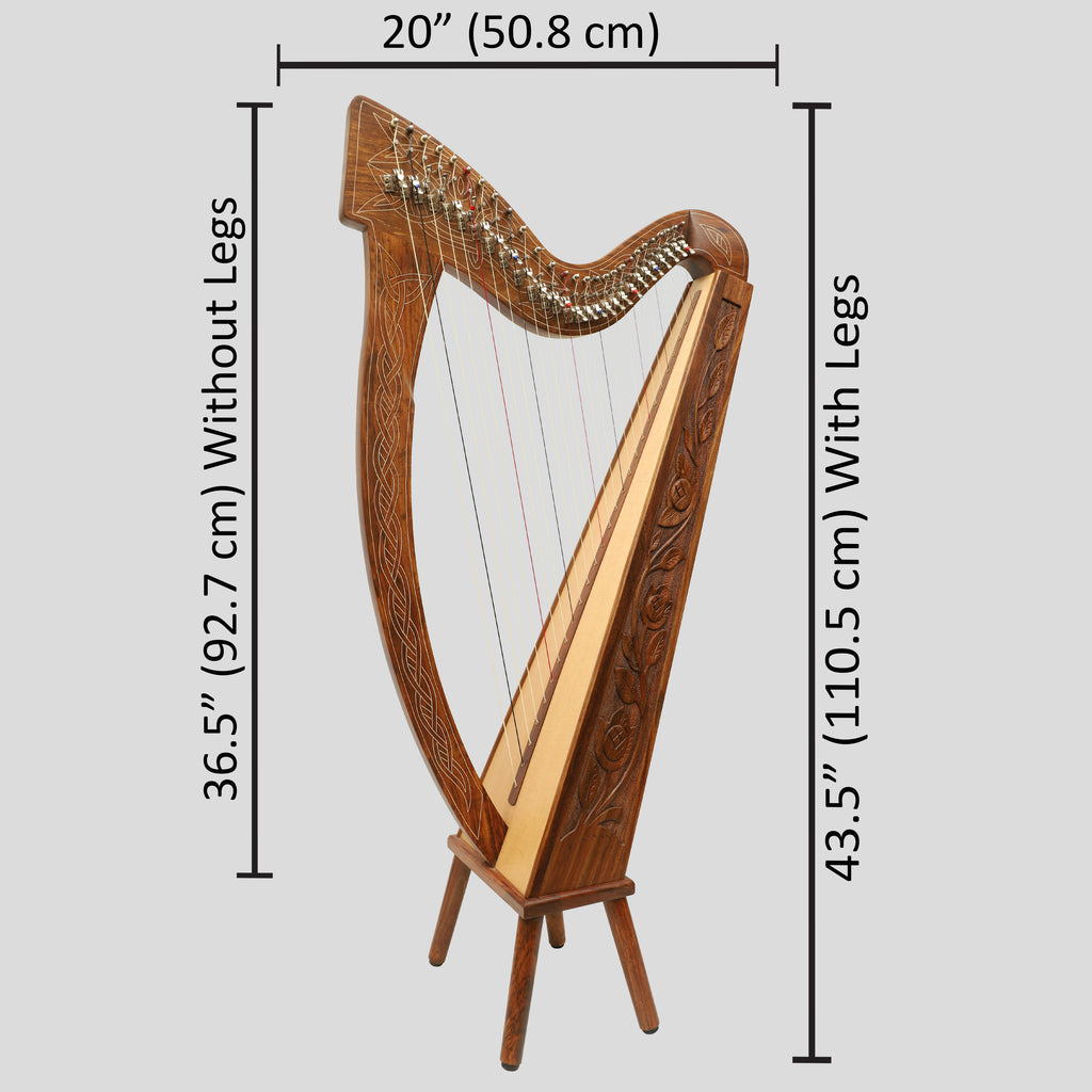 27 String Boru Harp, Celtic Harp