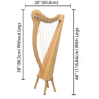 27 String Ard Ri Harp