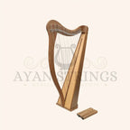 29 String Ard Ri Harp Celtic Harp - Walnut - Stringed Instruments