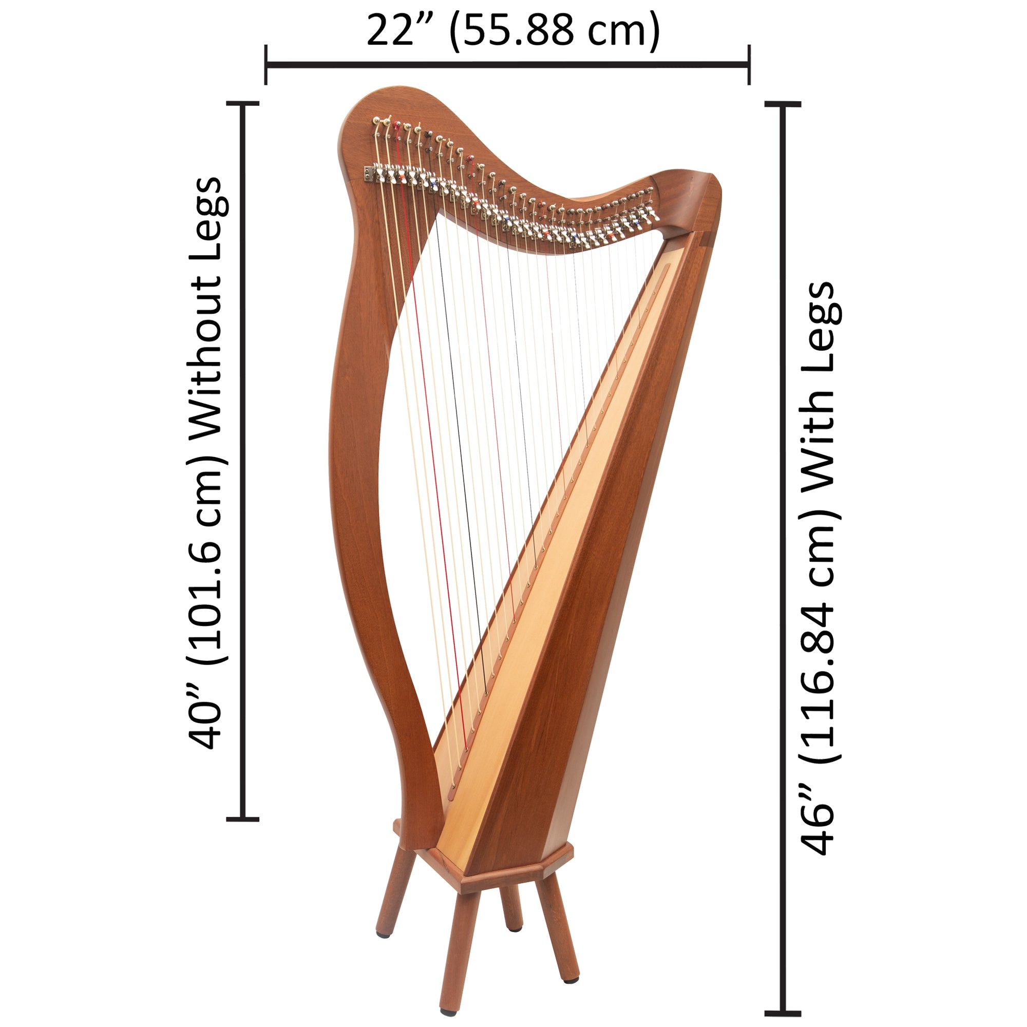 29 String Ard Ri Harp, Celtic Harp