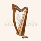 29 String Trinity Harp Celtic Lever Harp - Walnut - Stringed Instruments