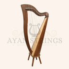 29 Strings McHugh Harp Round Back - Stringed Instruments
