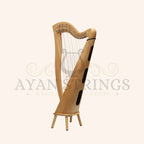 29 Strings McHugh Harp Round Back - Stringed Instruments