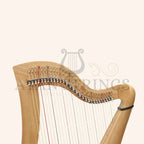29 Strings McHugh Harp Round Back - Stringed Instruments