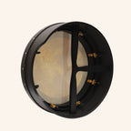 Muzikkon 14”x5" (35.5x12.5 cm) Premium Celtic Irish Bodhran With Easy Tune System Deep Rim T- Bar & Taped Finish