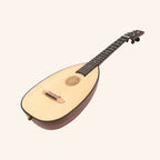 MUZIKKON BAROQUE UKELELE, 4 STRINGS TENOR ROSEWOOD LEFT HAND