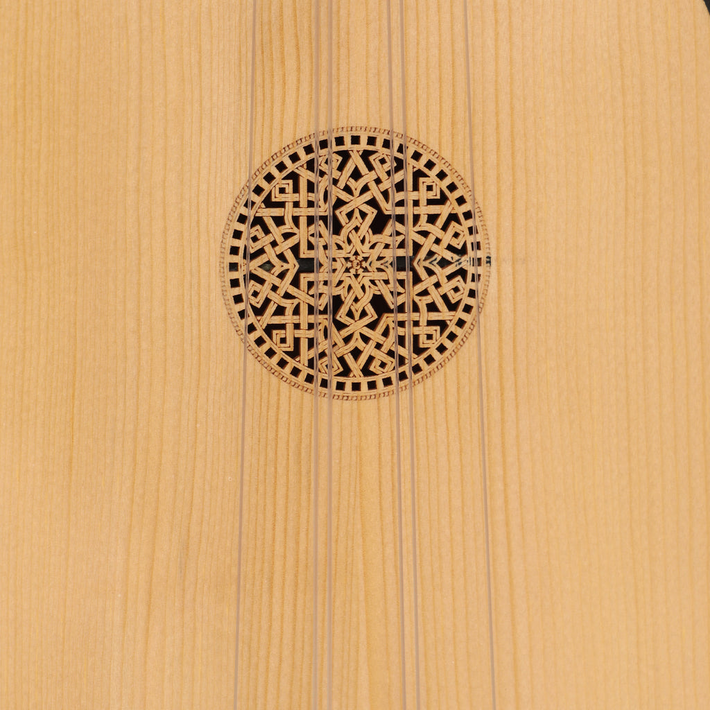 Lute Ukulele, 6 Strings Tenor Lacewood
