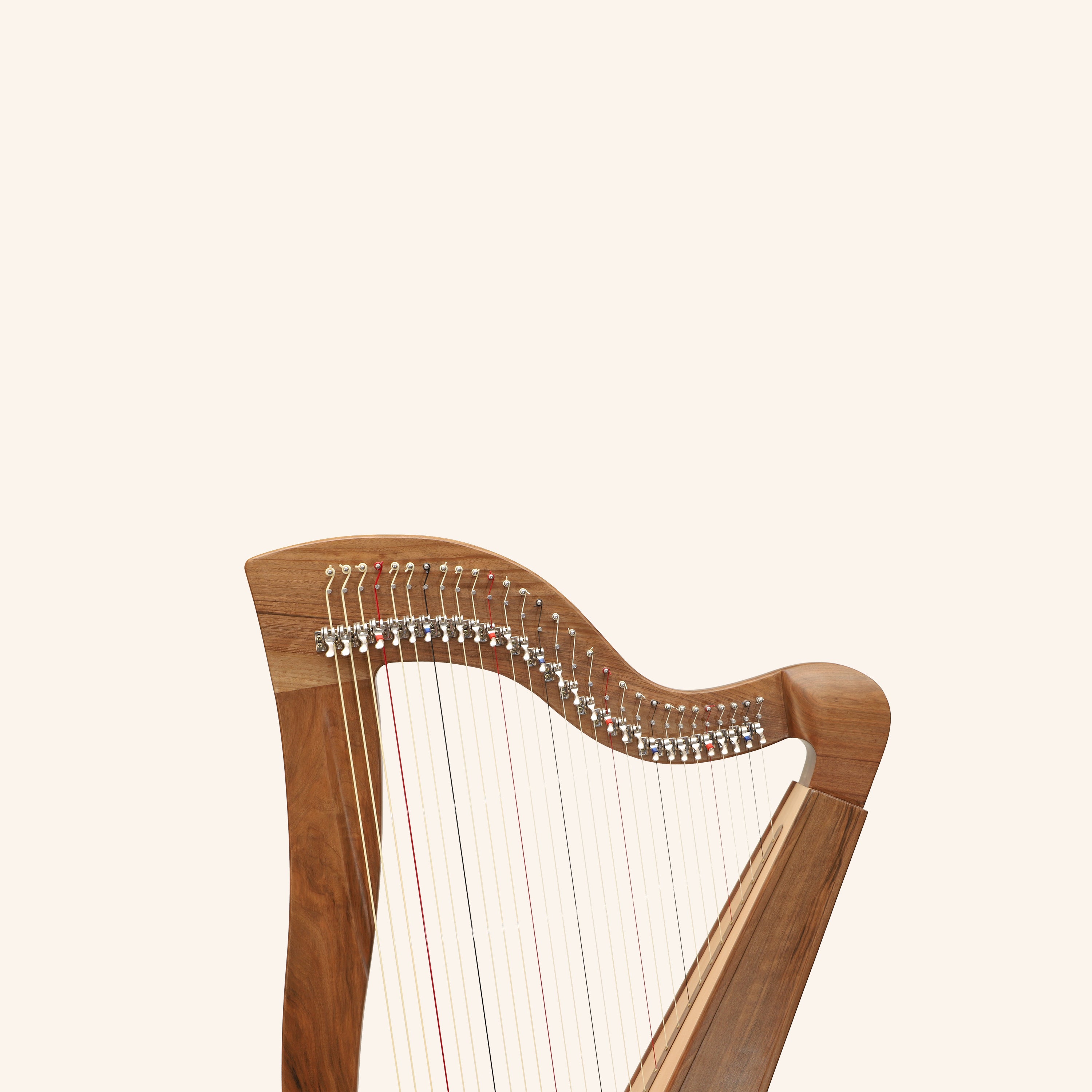 29 String McHugh Harp Square Back