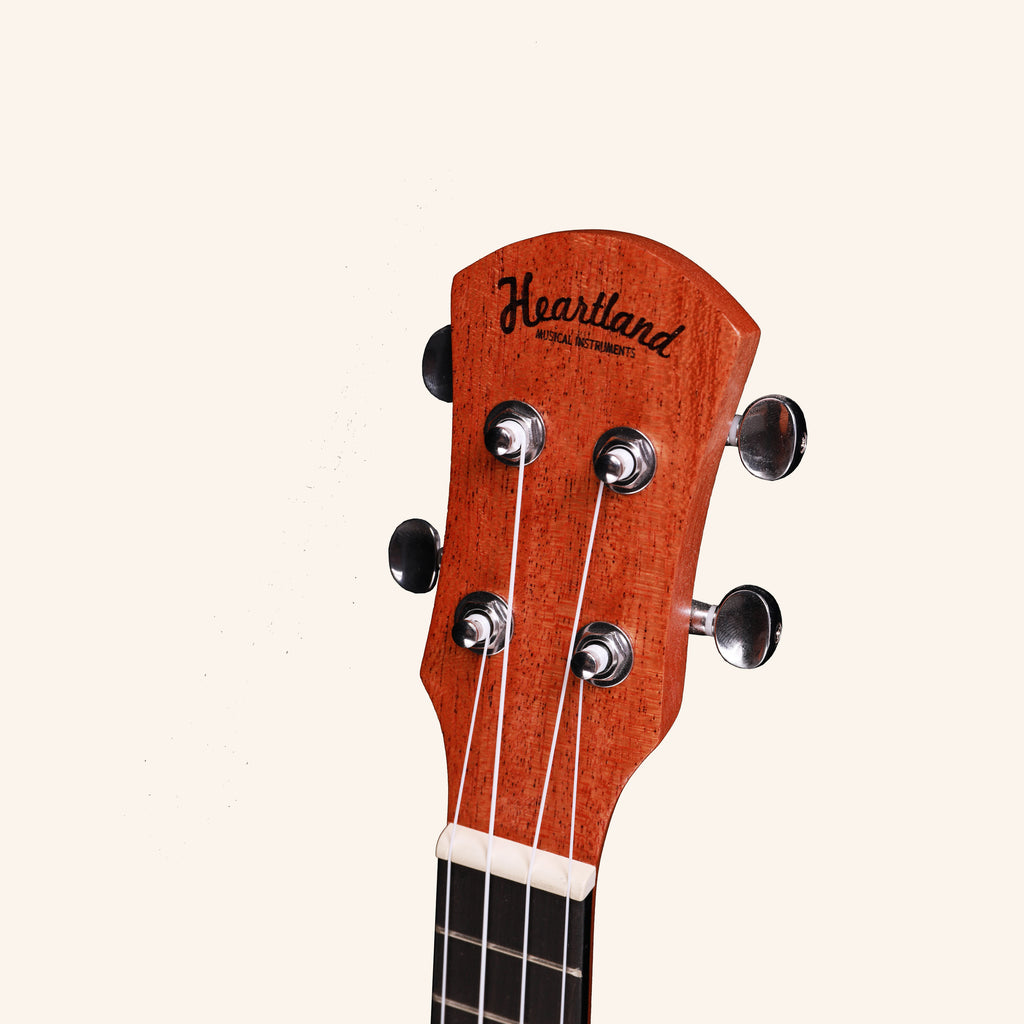 Pachet Heartland Soprano Ukulele din mahon pentru începători