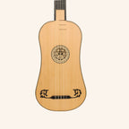 Heartland Sellas Baroque Guitar, 5 Course Right Hand Rosewood