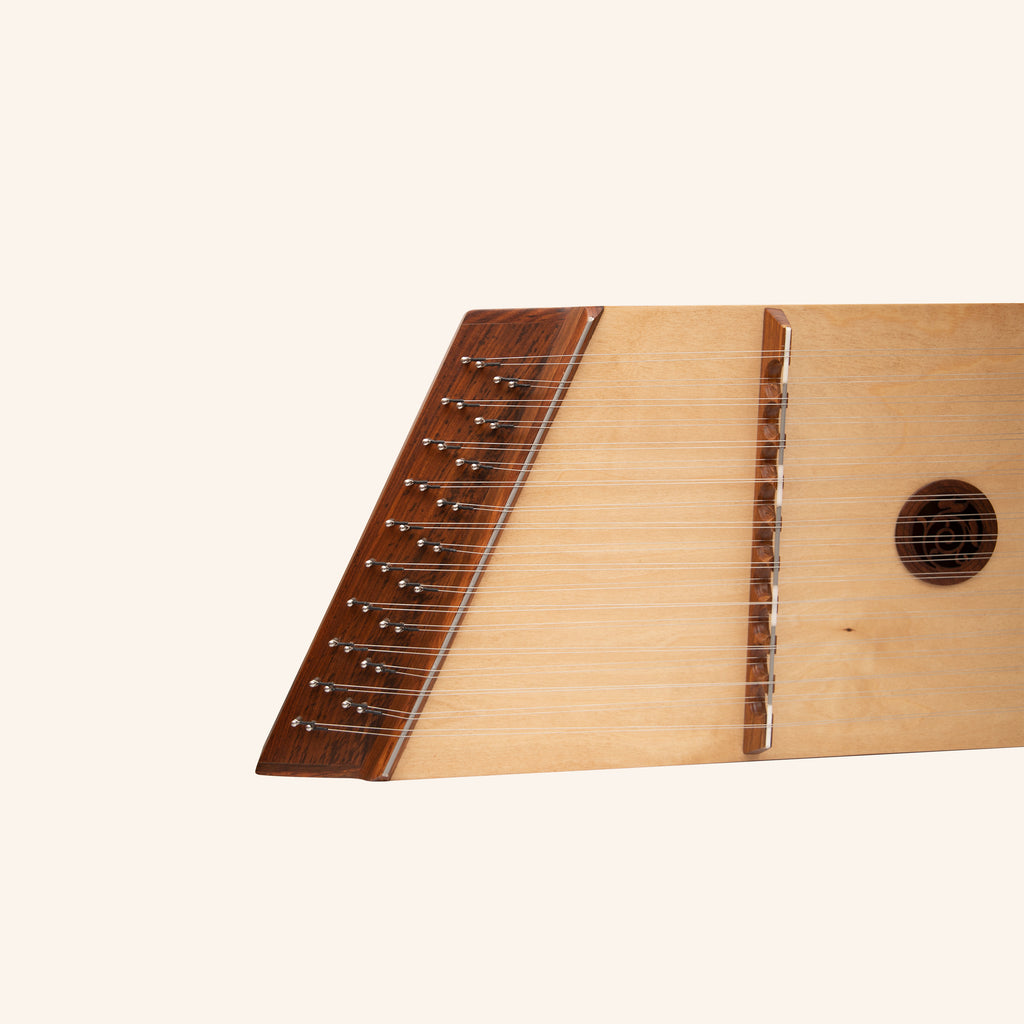 Muzikkon Double Strung 10-9 Hammered Dulcimer Rosewood With Hammers