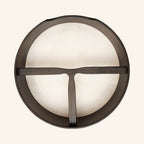 18"x4" Heartland Bodhran Ebony Non Tunable T-Bar Deep Tuned