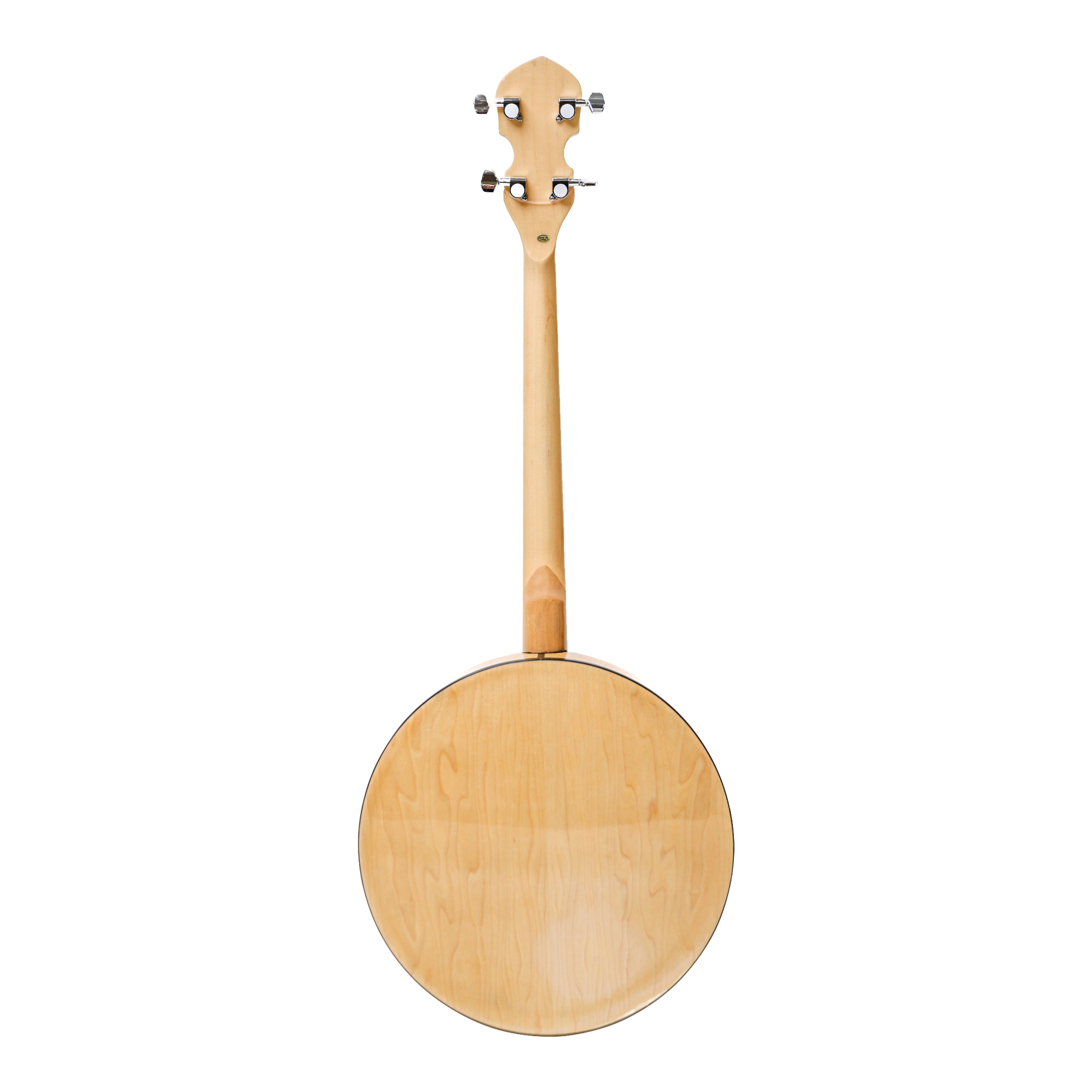 Heartland Deluxe Irish Tenor Banjo 17 Frets Left Handed 24 Bracket Closed Solid Back Maple Finish