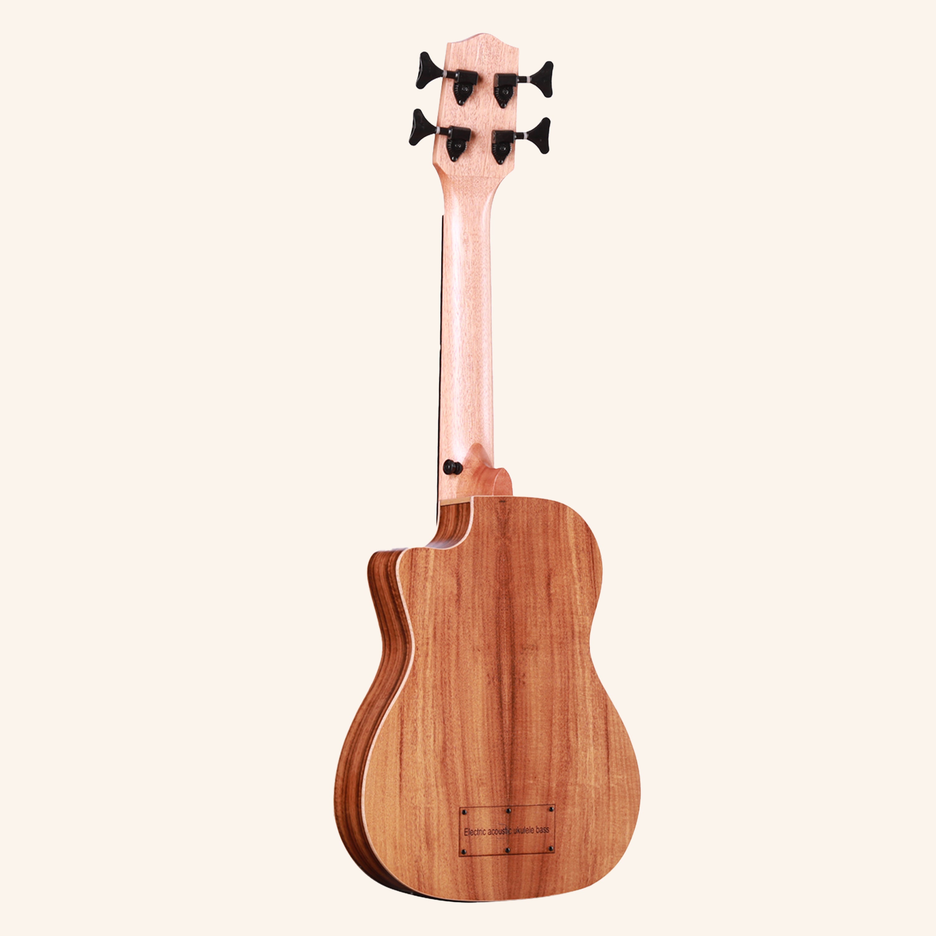 Heartland Baritone Ukulele Bass Acacia With EQ