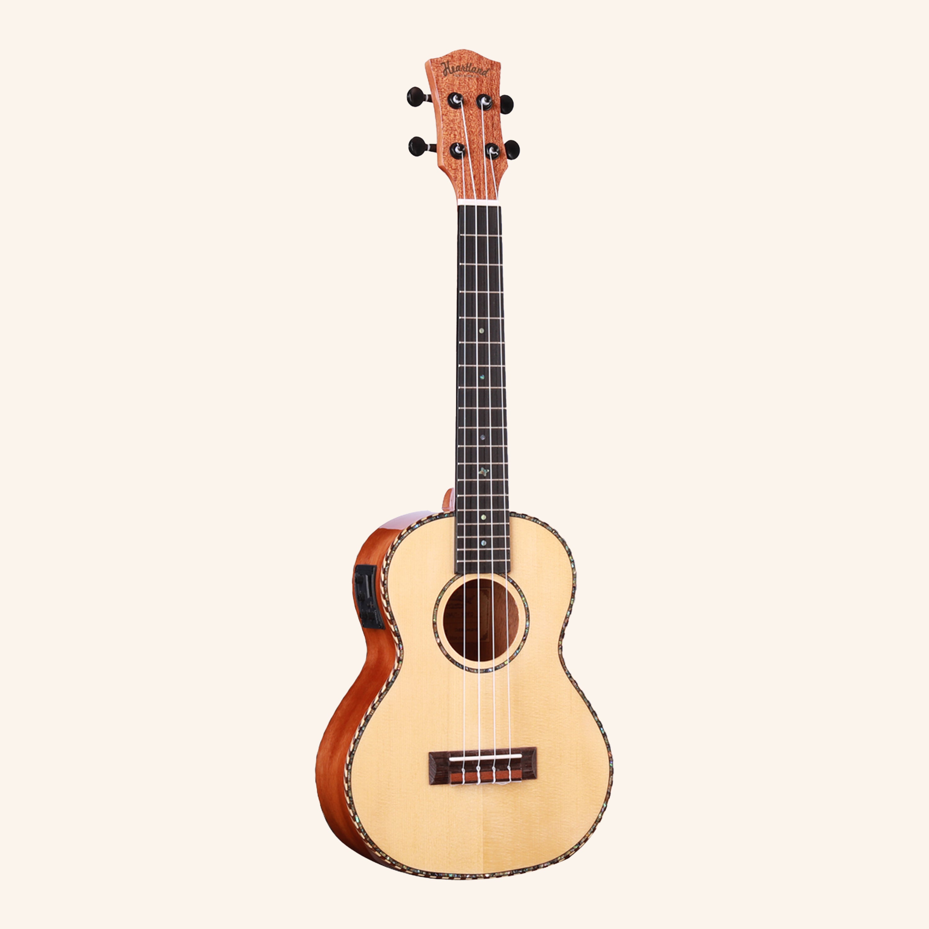 Heartland Concert Ukulele Mahogany with EQ