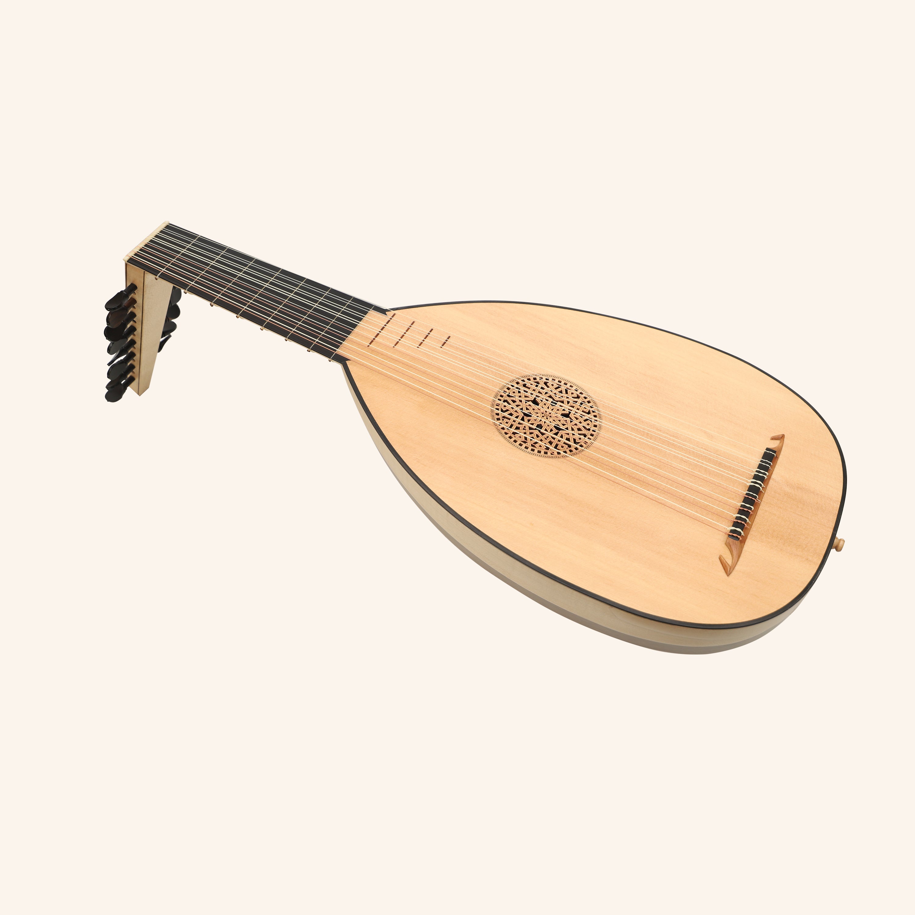 Muzikkon Renaissance Lute 8 Course Right Hand After Hieber