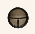 Muzikkon 16”x6" Premium Celtic Irish Bodhran with Easy Tune System Deep Rim T-BAR & Taped Finish