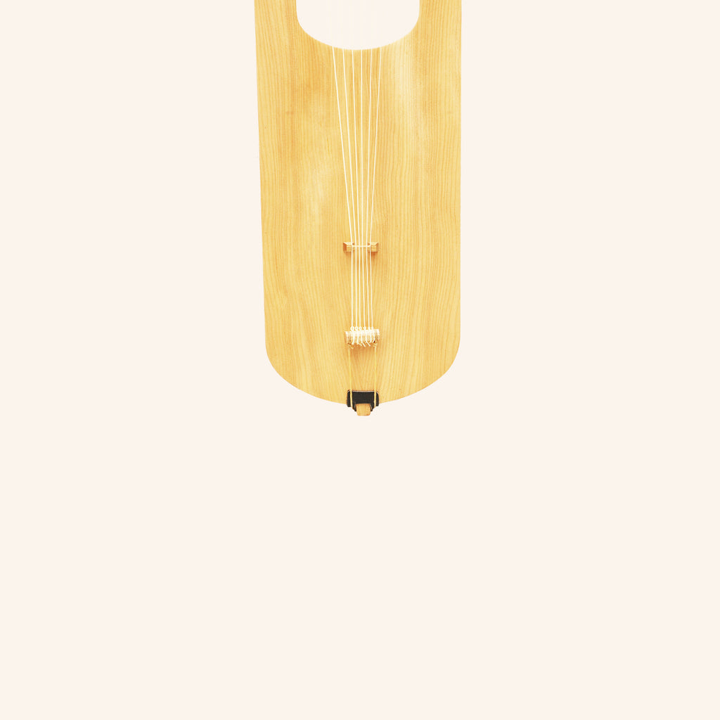 Muzikkon Anglo Saxon Lyre Harp After Prittlewell Lyre Mid 7th Century