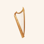 Muzikkon Gothic Harp, 29 String Ashwood