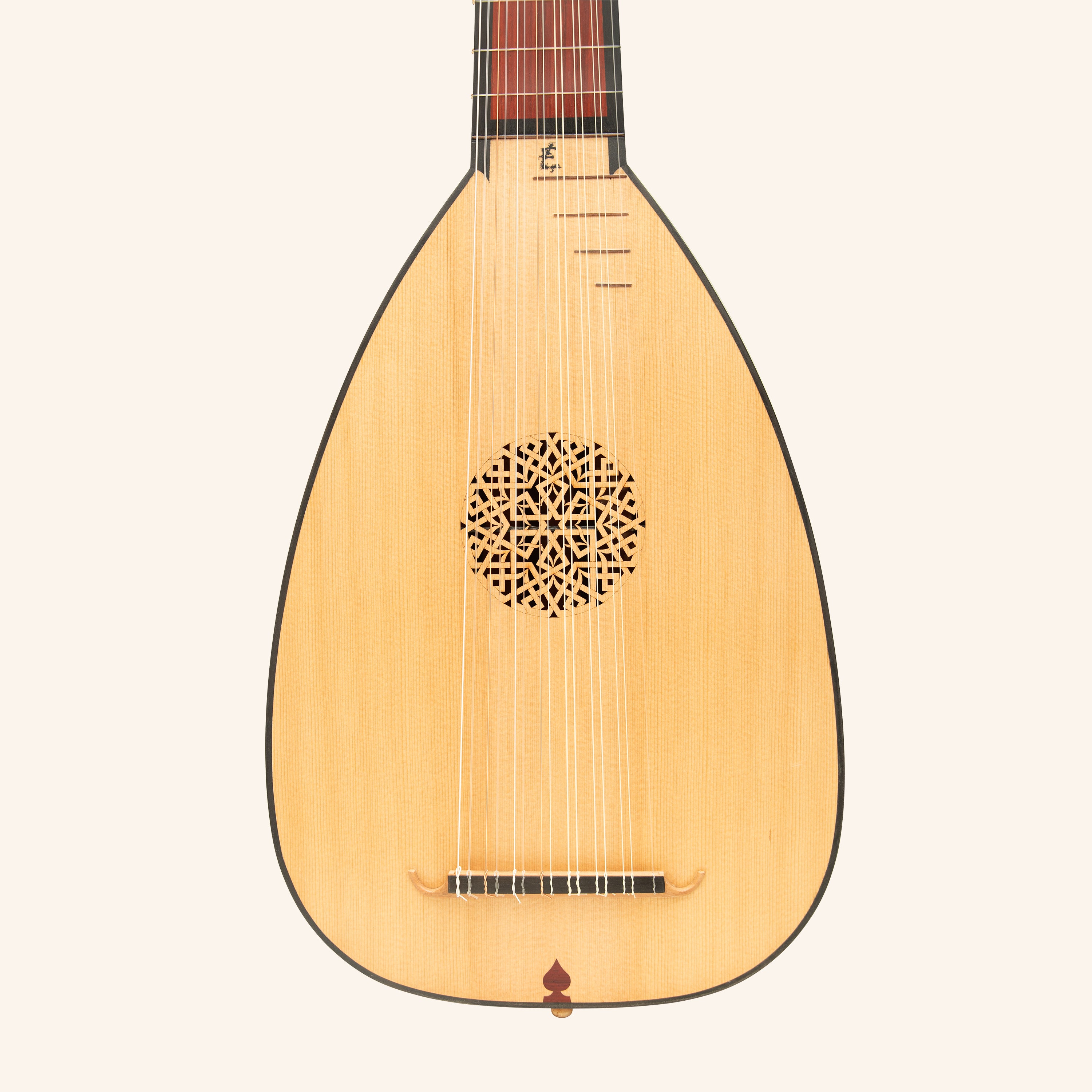 Luth Ebene 8 Course Renaissance Lute After Frei