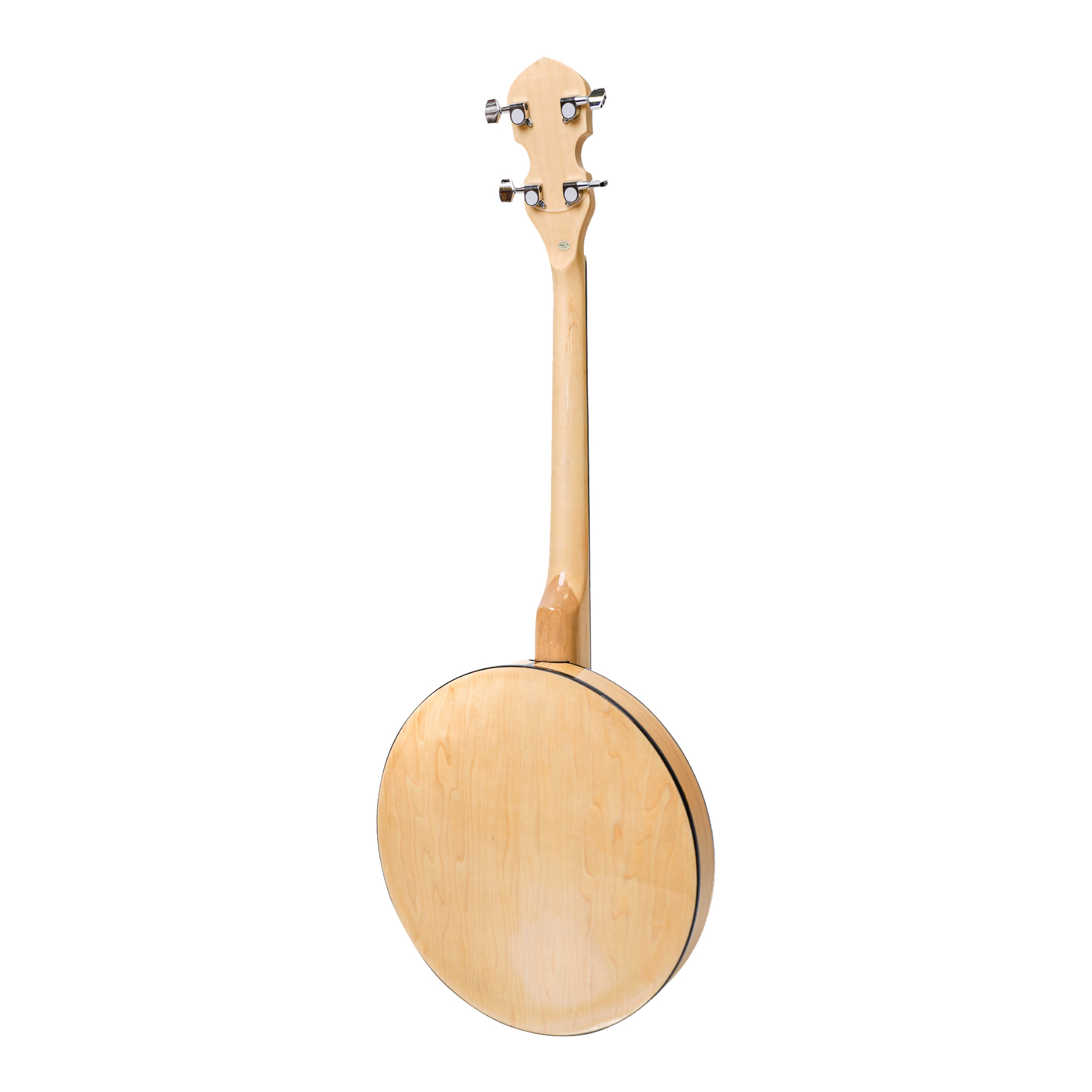 Heartland Deluxe Irish Tenor Banjo 17 Frets with 24 Bracket and Closed Solid Back Maple Finish