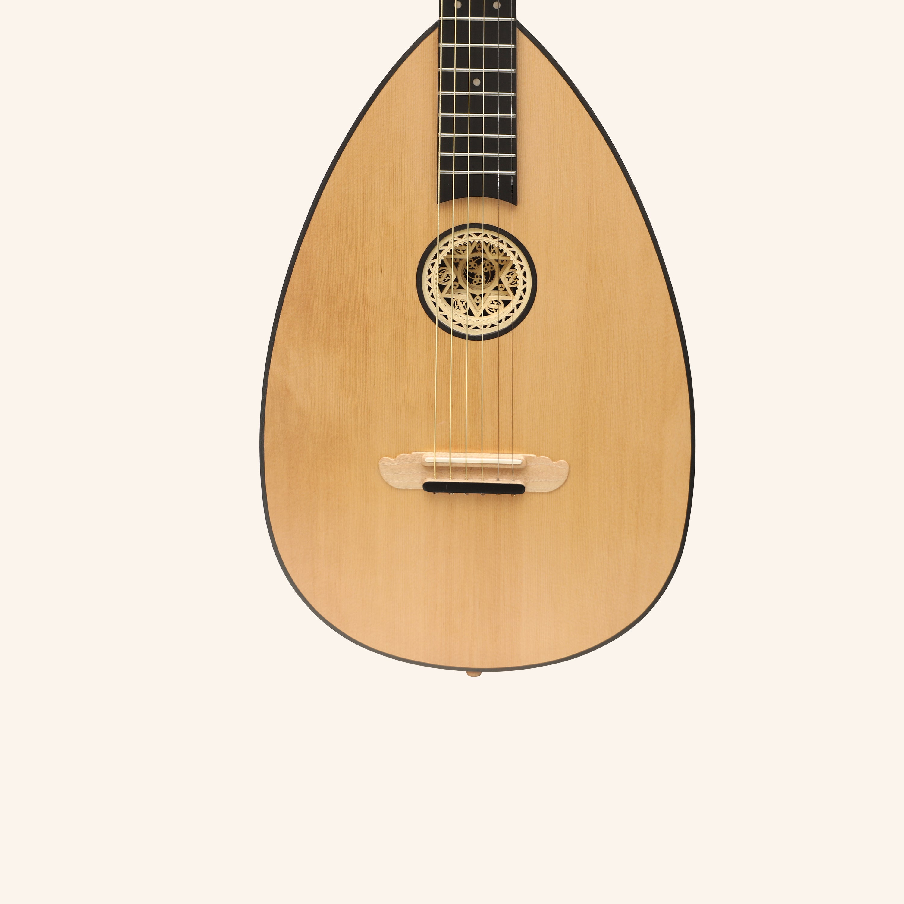 MUZIKKON LUTE GUITAR, 6 STEEL STRINGS