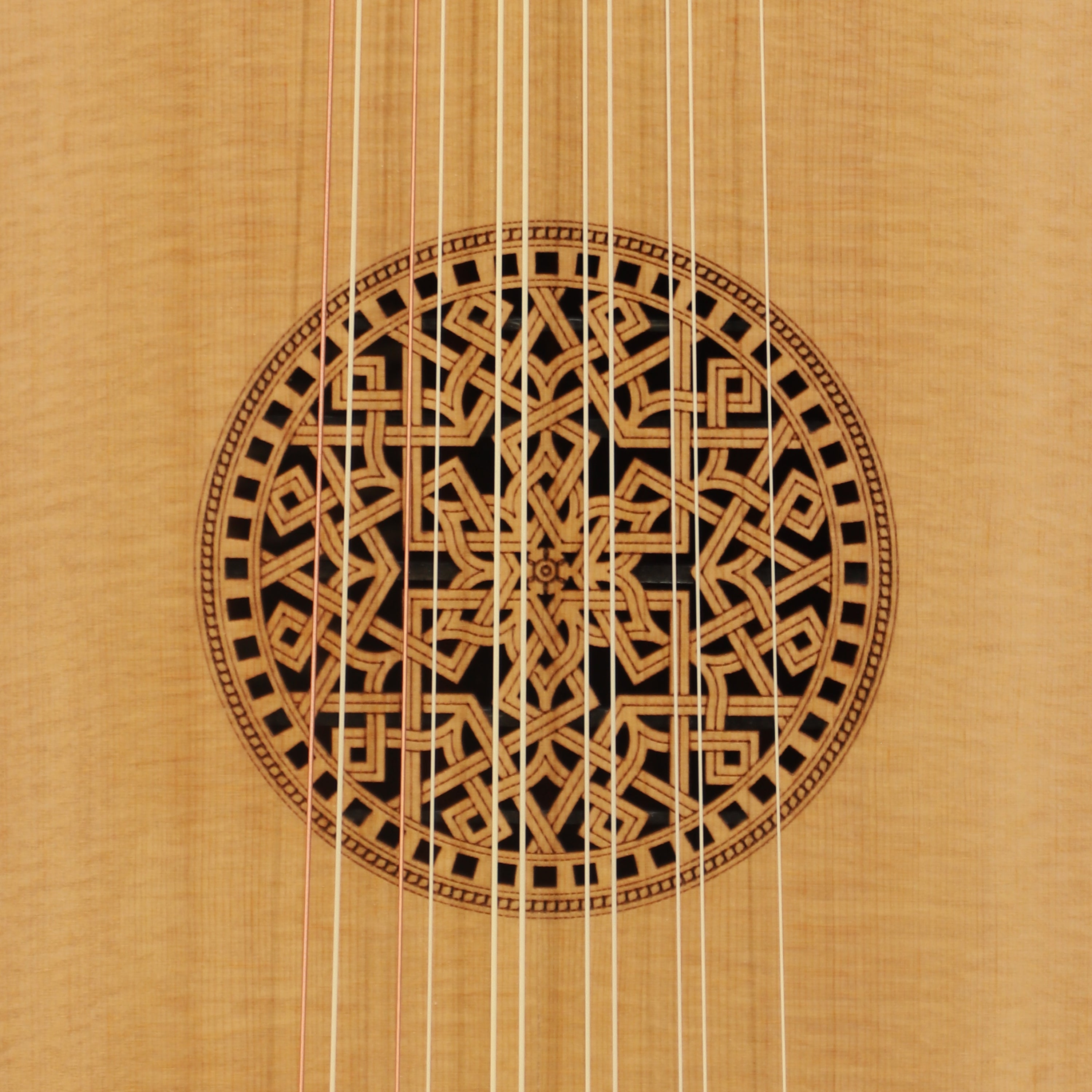 Muzikkon Renaissance Lute 6 Course Deluxe Right Hand After Hieber