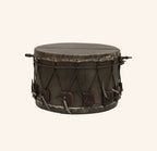 Muzikkon Medieval Drum 12"X8" Small with Short Body Ebony Finish